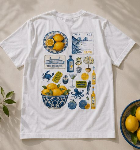 Lemon Capri T-Shirt