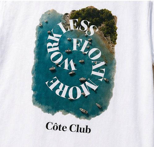 Work Less Float More T-Shirt