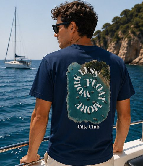 Work Less Float More T-Shirt